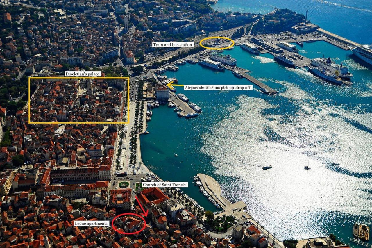 Luxury Apts Leone Split Centre Extérieur photo